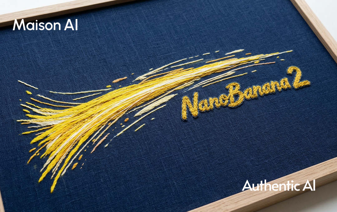 「速さ」と「プロ品質」を両立。Maison AIが最新モデル「Nano Banana 2」を採用し、企業のAIX(AI・トランスフォーメーション)を強力に後押し ー「Flash並みの速さ」と「プロ品質」をあらゆるビジネス現場へ。コストと速度の制約を解放し、アイデアを即座にビジュアル化ー