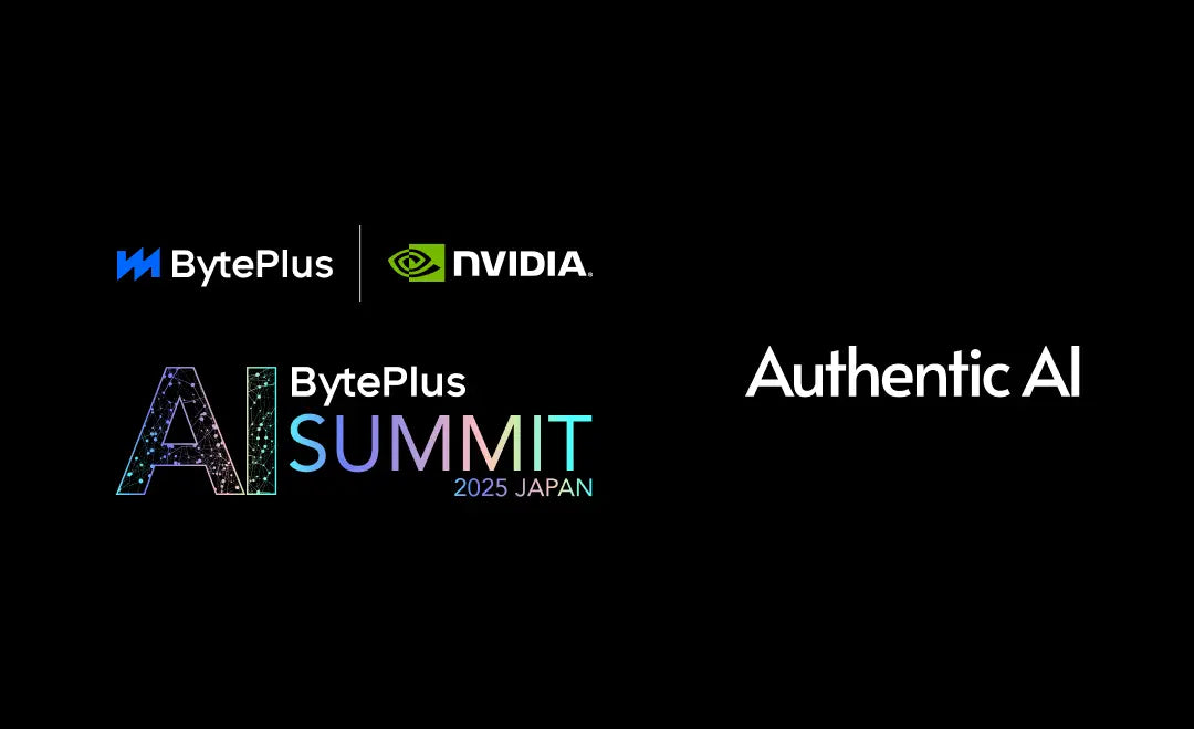 AuthenticAI代表・上田、COO・上條が「BytePlus AI Summit 2025 Japan」に登壇。ファッション業界に変革をもたらすAI活用の最前線 〜ファッションECにおけるAI「協創」成功事例と、現場で実践できるAI活用方法〜
